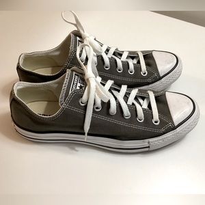 Charcoal Gray Converse All Stars